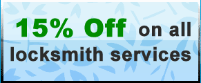 15%off on all locksmith services